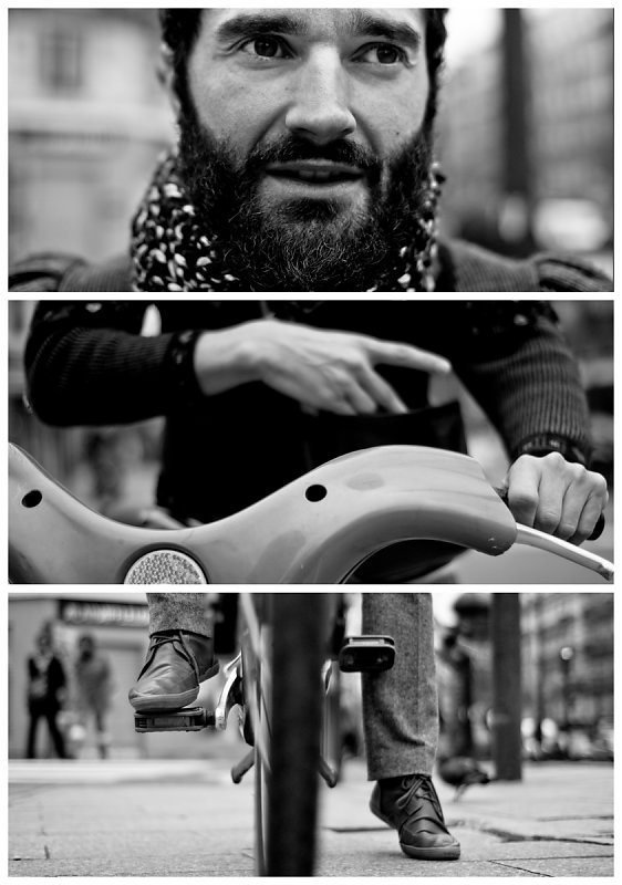 Stranger #7: The Cyclist, Paris
