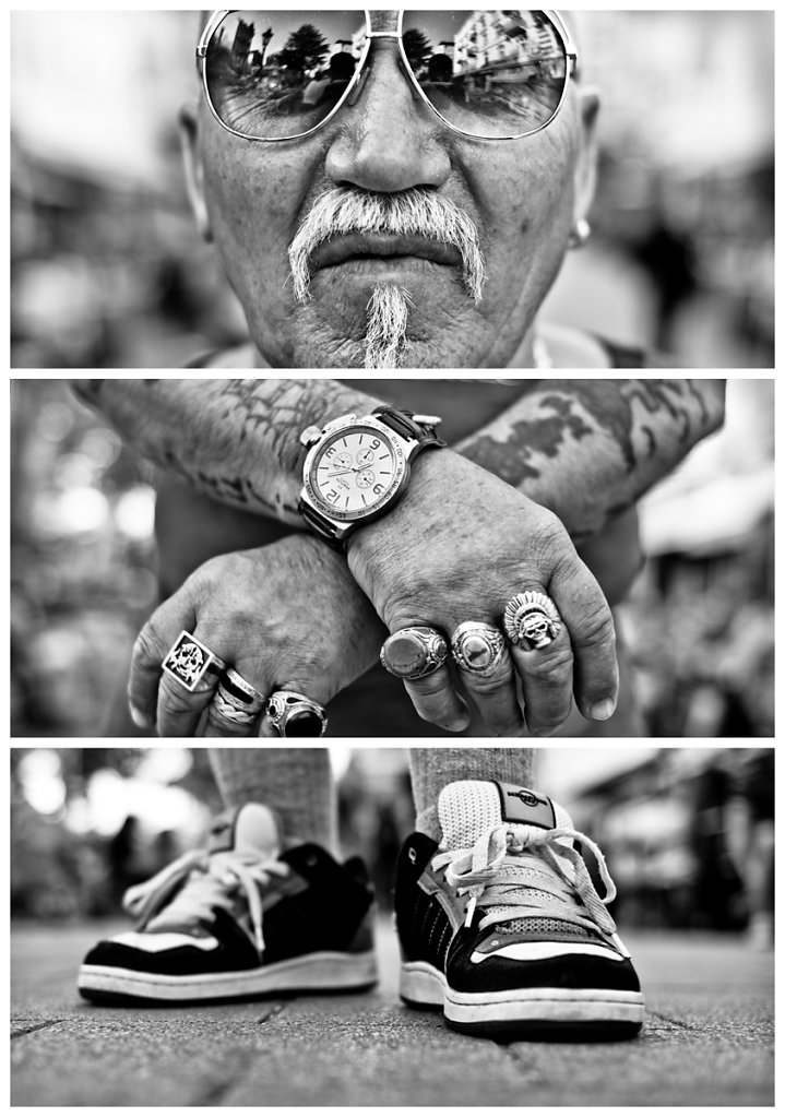 Triptychs of Strangers #14, The grieving Sailor - Hamburg