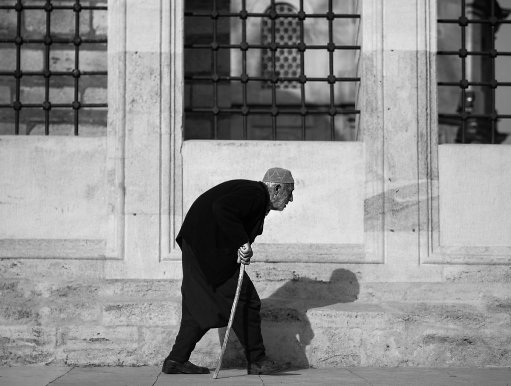 Leaving Fatih Mosque - Istanbul