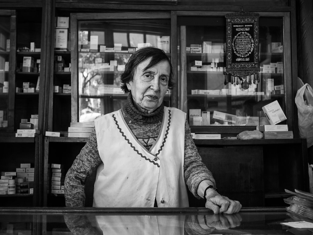 92 year-old pharmacist, Balat - Istanbul