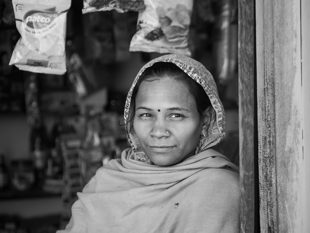 Kiosk owner, Village near Udaipur - Rajasthan