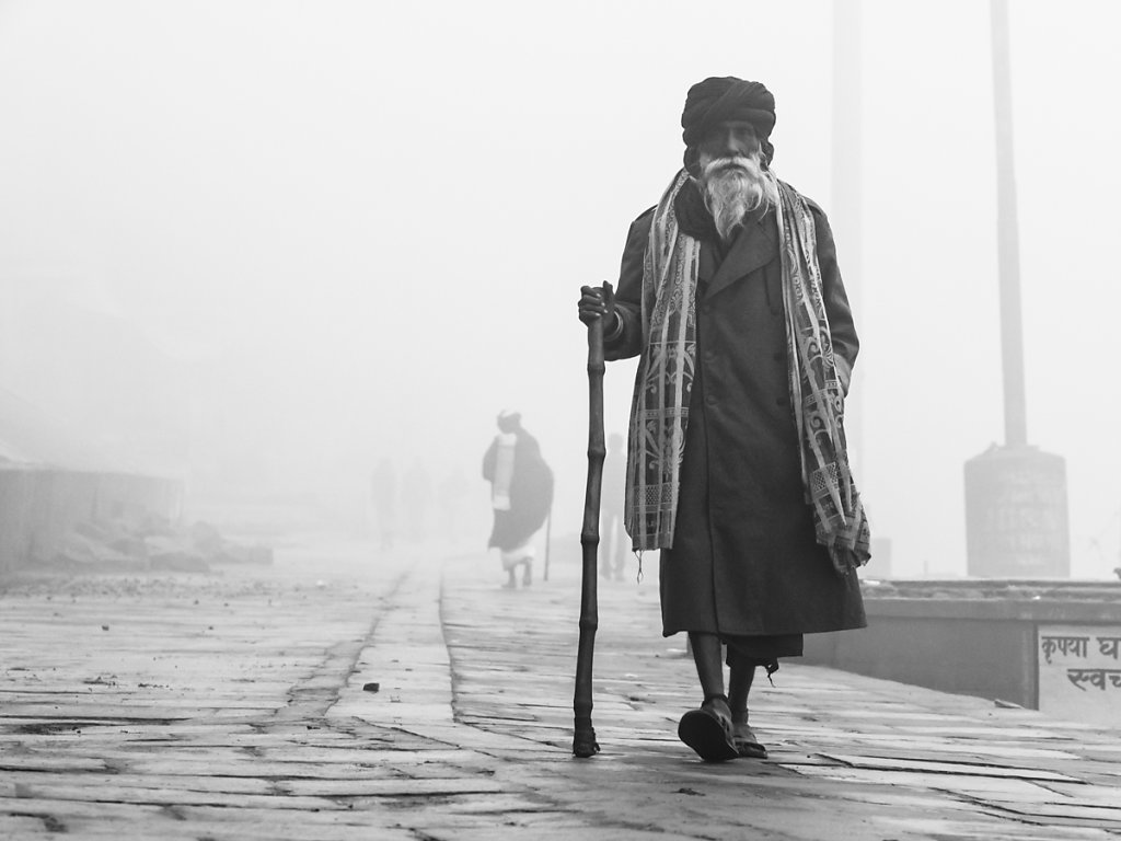 Misty Morning Walk, Varanasi - Uttar Pradesh
