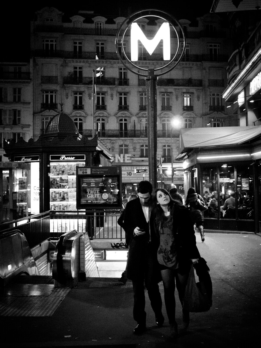 Will You Follow Me?, Montparnasse (Bienvenüe) - Paris