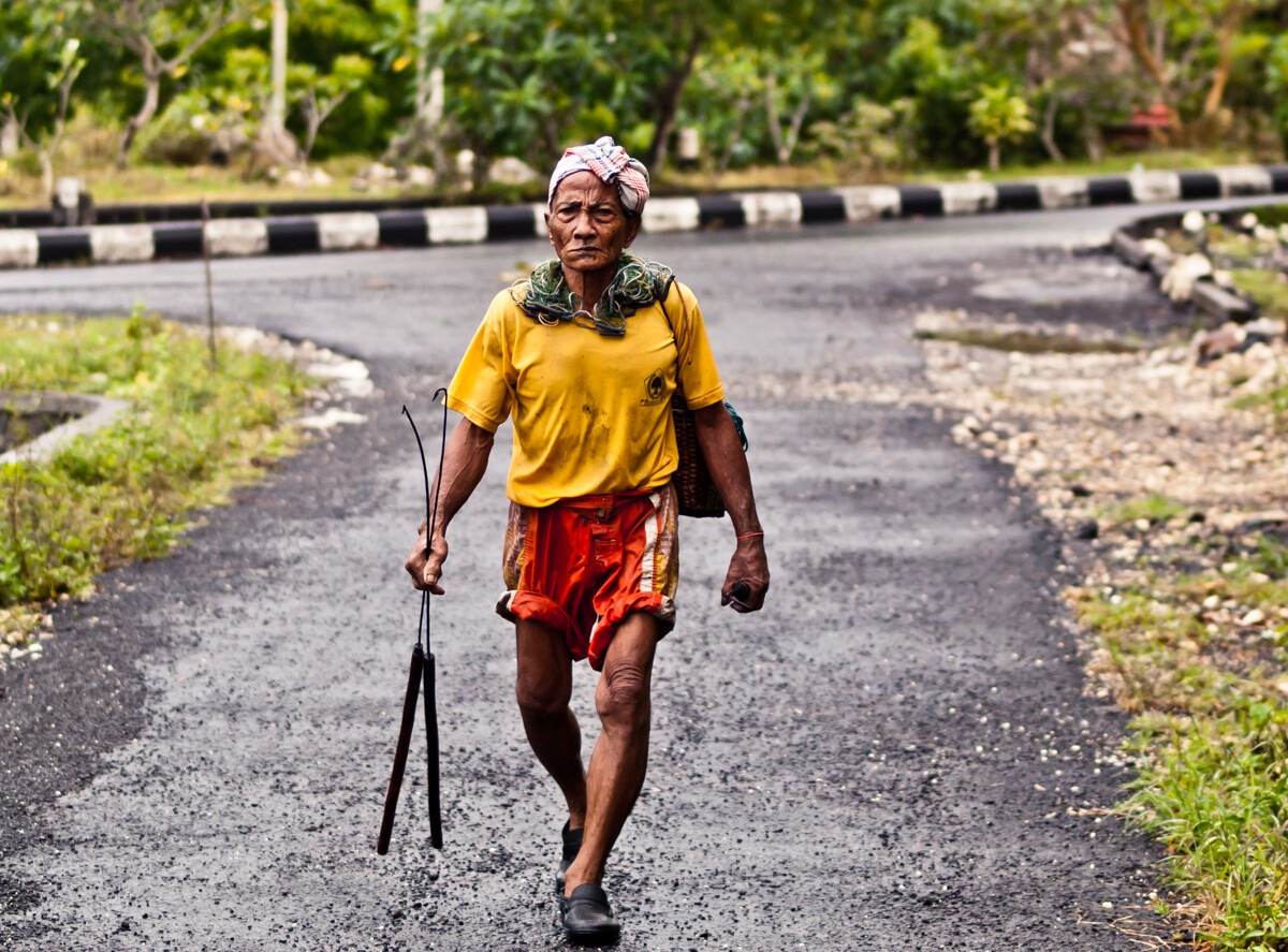 Streetwalking Man, Padang Padang - Bali